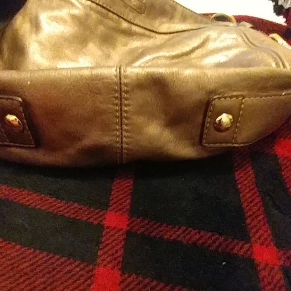 Bronze Metallics Coach Hobo Purse - Picture 7 of 7